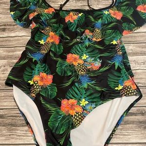 Off the shoulder bathing suit